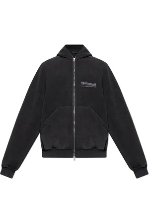 Balenciaga Sweathshirts & Hoodies, Herre, Sort, L, Bomuld, Sweatshirts & Hoodies