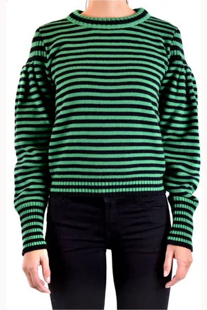 Serafini Strik, Dame, Flerfarvet, M, Uld, Stilfulde Sweaters til et Chic Look