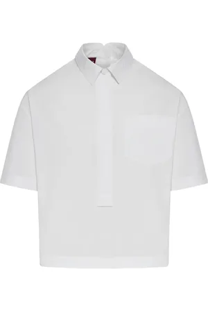 Gucci Bluser & Skjorter, Dame, Hvid, L, Uld, Hvid Stilfuld Dametop