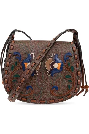 Etro Taske, Dame, Brun, ONE SIZE, Uld, Skuldertaske Drya Lille