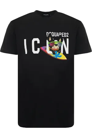 Dsquared2 Top, Herre, Sort, S, T-shirts