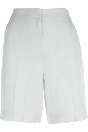 Calvin Klein Shorts, Dame, Hvid, M, Casual Bermuda Sko til Kvinder