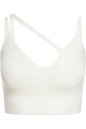 LANEUS Top, Dame, Hvid, S, Uld, Stilfulde Toppe til enhver lejlighed