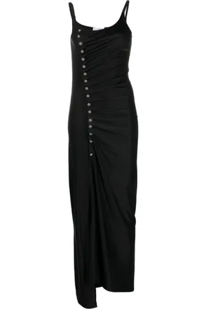 Paco rabanne Kjole, Dame, Sort, 2XS, Sort Kjole til Kvinder Aw24