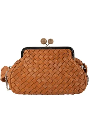 Max Mara Taske, Dame, Brun, ONE SIZE, Uld, Stilfuld taske
