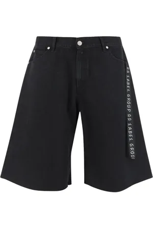 44 Label Group Shorts, Herre, Sort, M, Bomuld, Sorte Shorts Pappas Stil