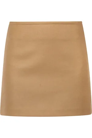 Jucca Nederdel, Dame, Brun, XS, Mini Nederdel i Sort