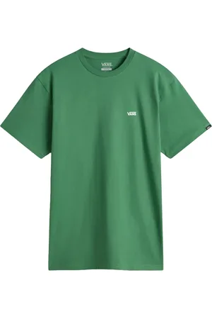Vans Top, Herre, Grøn, 2XL, Bomuld, Logo Tee Shirt