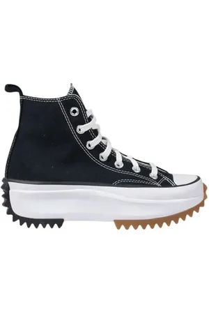 Converse Sko, Dame, Sort, 40 EU, Sort Og Hvid Stof Sneaker