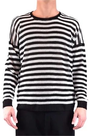 ISABEL BENENATO Strik, Herre, Sort, L, Uld, Stilfulde Sweaters Kollektion