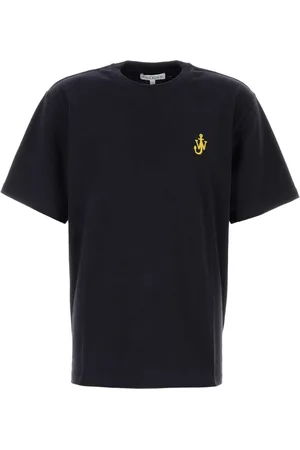 J.W.Anderson Top, Herre, Blå, M, Bomuld, Midnight Bomuld T-Shirt
