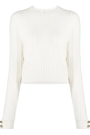 Chiara Ferragni Strik, Dame, , M, Uld, Stilfulde Sweaters til et Chic Look