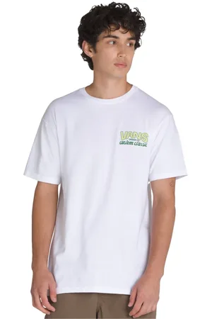 Vans Top, Herre, Hvid, M, Bomuld, Front SS T-shirt
