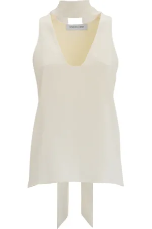 RAQUEL DINIZ Top, Dame, Hvid, S, Hvid Top Elegant Stil