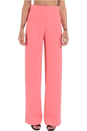 Patrizia Pepe Bukser, Dame, , L, Polyester, Straight Crepe Bukser