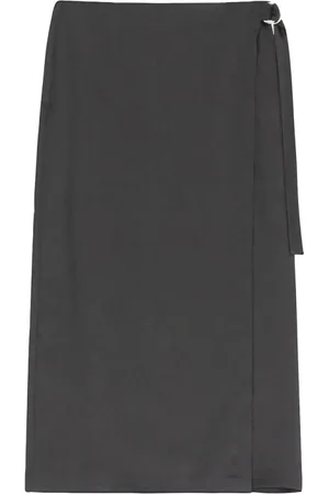 Imperial Nederdel, Dame, Grå, XS, Uld, Stilfuld Nederdel til Kvinder