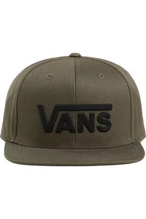 Vans Tilbehør, Herre, Grøn, ONE SIZE, Bomuld, Snapback Cap Drop V II