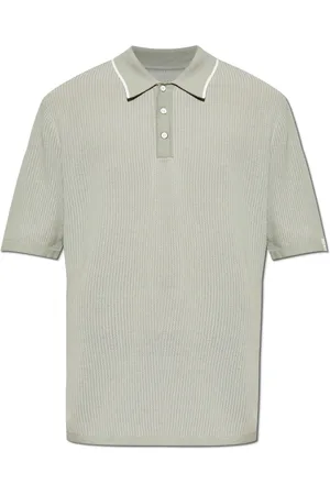 RAG&BONE Top, Herre, Grå, M, Polo med logo patch