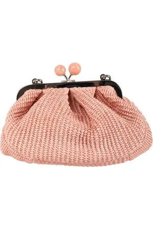 Max Mara Taske, Dame, Lyserød, ONE SIZE, Uld, Stilfuld taske