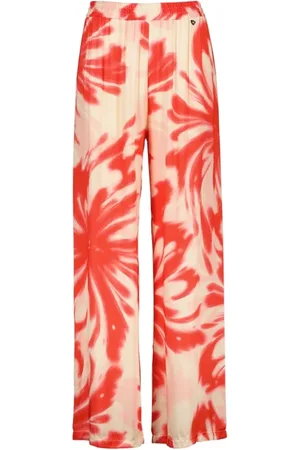 AMELIE & AMELIE Bukser, Dame, Rød, XL, Uld, Gladys Stilfulde Bukser