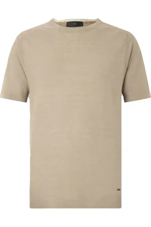 Liu Jo Top, Herre, , M, Bomuld, Lukket hals kortærmet T-shirt