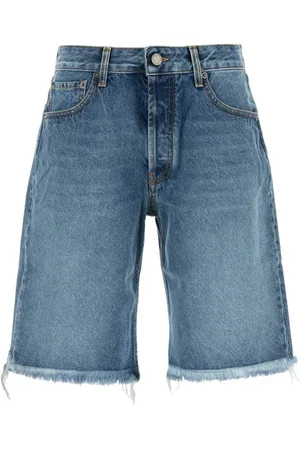 Alessandra Rich Shorts, Dame, Blå, W25, Denim, Denim Bermuda Shorts