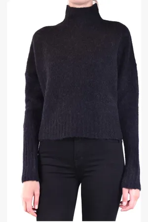 Pinko Strik, Dame, Sort, L, Uld, Stilfulde Sweaters til et elegant look