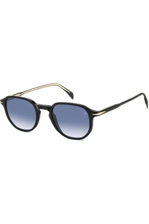 DB EYEWEAR BY DAVID BECKHAM Tilbehør, Herre, Sort, 50 MM, Uld, Klassiske Moderne Solbriller