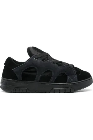 PAURA Sko, Herre, Sort, 40 EU, Uld, Sorte Sneakers Model 1