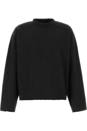 Entire Studios Top, Herre, Sort, M, Bomuld, Sort Bomuld Oversize T-Shirt