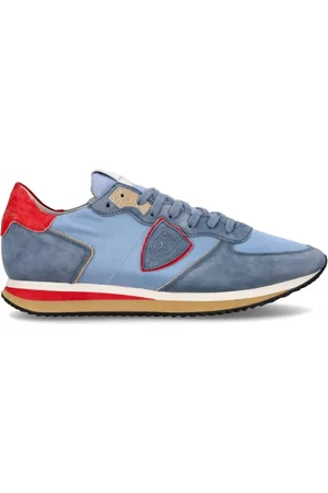 Philippe model Sko, Herre, Blå, 42 EU, Bomuld, Sneakers Trpx Running