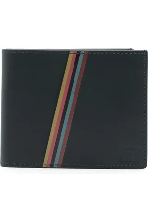 Paul Smith Tilbehør, Herre, Blå, ONE SIZE, Læder, Blåt Læderpung Herretilbehør