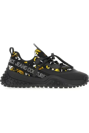 VERSACE Sko, Herre, Sort, 39 EU, Uld, Stilfulde Sneakers til Mænd og Kvinder