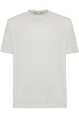 PEOPLE OF SHIBUYA Top, Herre, Hvid, M, Rund Hals T-Shirt Forår/Sommer Mænd