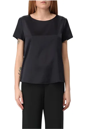 Emporio Armani Top, Dame, Blå, XS, Blå Jakker til Mænd