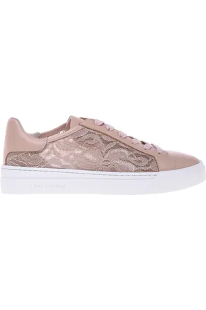 BALDININI Sko, Dame, , 36 EU, Nude leather and lace trainer