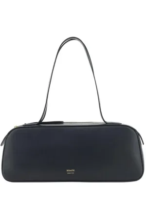 Khaite Taske, Dame, Sort, ONE SIZE, Uld, Elegant Læder Skuldertaske