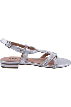 Bibi Lou Sko, Dame, Grå, 40 EU, Uld, LED Sandal