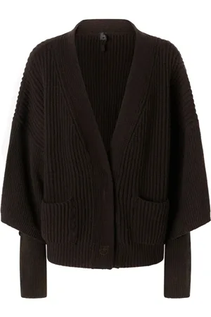 Pinko Strik, Dame, Brun, M, Uld, Stilfulde Sweaters til Moderne Look