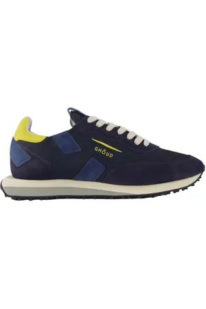 Ghoud Sko, Herre, Flerfarvet, 43 EU, Læder, Blå Rush_C Sneakers