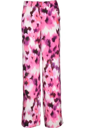 MARELLA Bukser, Dame, Lyserød, XS, Uld, Polyester Stilfulde Bukser