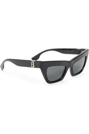 Burberry Tilbehør, unisex, Sort, ONE SIZE, Uld, Sorte solbriller stilfulde unisex tilbehør
