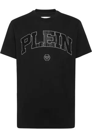 Philipp Plein Top, Herre, Sort, M, Uld, Stilfulde T-shirts til mænd og kvinder