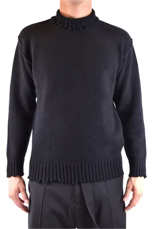 ISABEL BENENATO Strik, Herre, Sort, M, Uld, Stilfulde Sweaters til enhver lejlighed