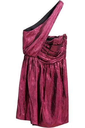 Saint Laurent Kjole, Dame, Lyserød, S, Uld, Fuchsia Disco Mini Kjole