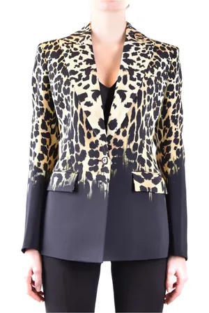 Roberto Cavalli Jakke, Dame, Flerfarvet, S, Uld, Stilfulde Jakker til enhver lejlighed