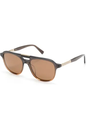 Brunello Cucinelli Tilbehør, Herre, Brun, 54 MM, Tyl, Bc4001S 1005N9 Solbriller