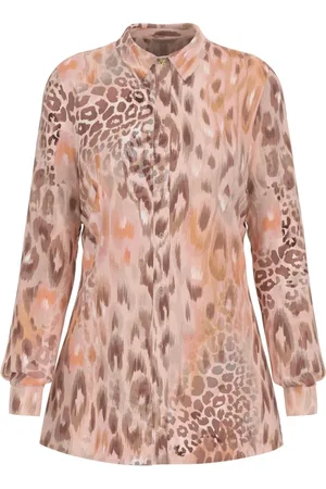 Guess Bluser & Skjorter, Dame, , XS, Nude Print Bluse