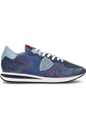 Philippe model Sko, Herre, Blå, 46 EU, Bomuld, Sneakers Trpx Running