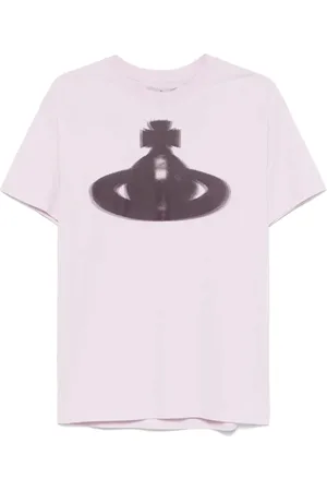 Vivienne Westwood Top, Herre, Lyserød, S, Classic Orb T-Shirt